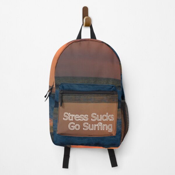 Item preview, Stress Sucks Go Surfing  designed and sold by SaltySurfgirl.