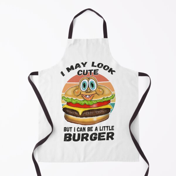 Item preview, Food Gone Wild Funny Burger BBQ designed and sold by Status71.
