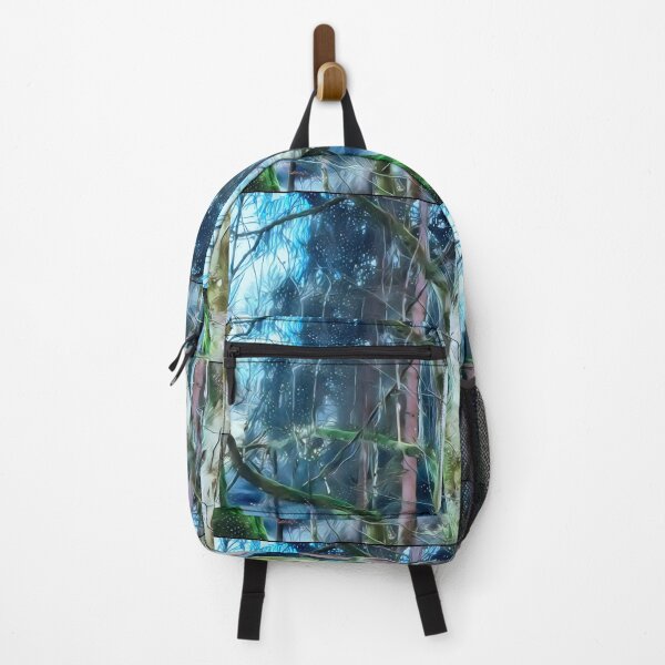 Item preview, Mystically processed image of a tree in the forest designed and sold by Pelikancrazy.