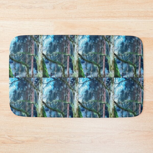 Item preview, Mystically processed image of a tree in the forest designed and sold by Pelikancrazy.