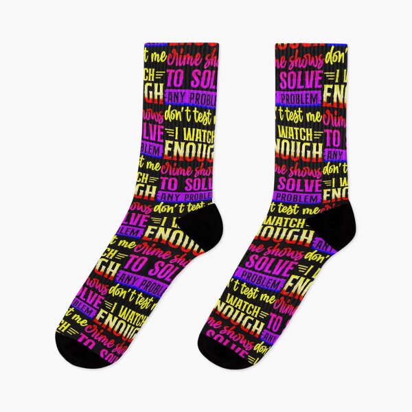 Item preview, Don't Test Me I Watch Enough Crime Shows.  designed and sold by CristalleLisa.
