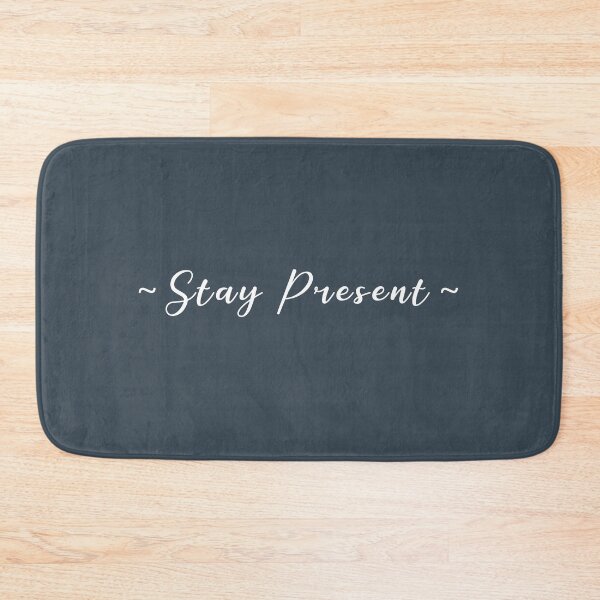 Item preview, Stay Present Calligraphy designed and sold by Hi-Prana.