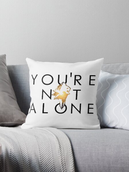 Item preview, You're Not Alone designed and sold by RiceCruncher.