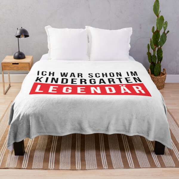 Item preview, I Was Legendary Even In Kindergarten White designed and sold by Tobias Langner.