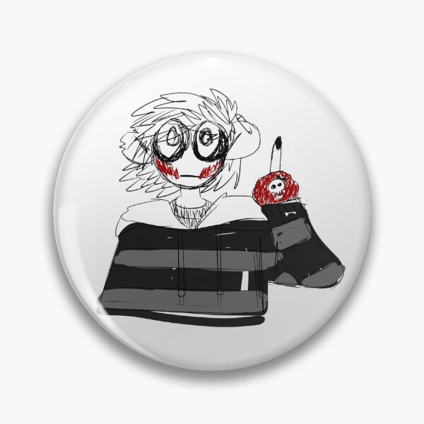 Item preview, Jeff the killer sticker designed and sold by potatoesright.