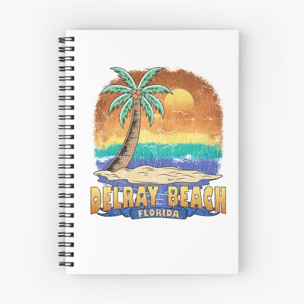 Item preview, Delray Beach Florida | Vintage Distressed Souvenir designed and sold by passion4merch.