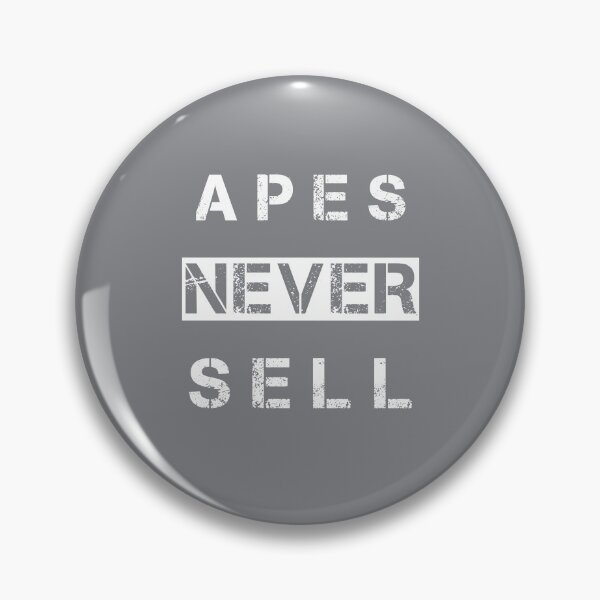 Item preview, Apes Never Sell designed and sold by SharpThreadZ.