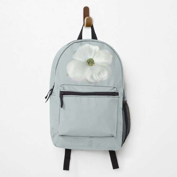 Item preview, White Dogwood Flower Close-up on Soft Aqua designed and sold by InalterataArt.