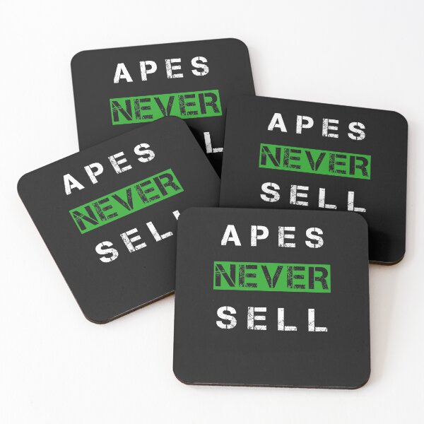 Item preview, Apes Never Sell designed and sold by SharpThreadZ.