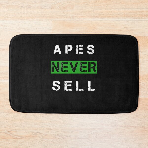 Item preview, Apes Never Sell designed and sold by SharpThreadZ.