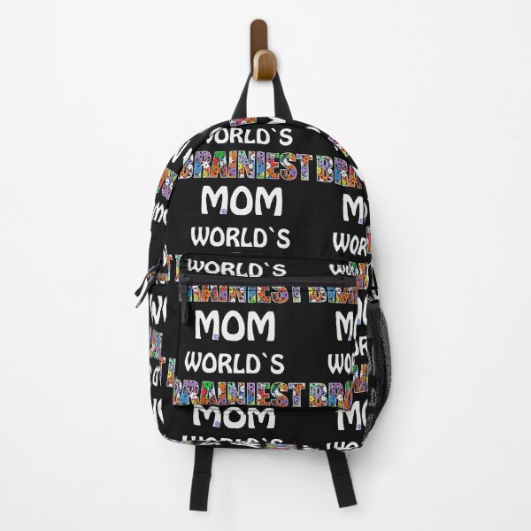 Item preview, Worlds Brainiest Mom Smart Clever Brain Intelligent Ma Mother Mommy Mum Gift designed and sold by TheAplus.