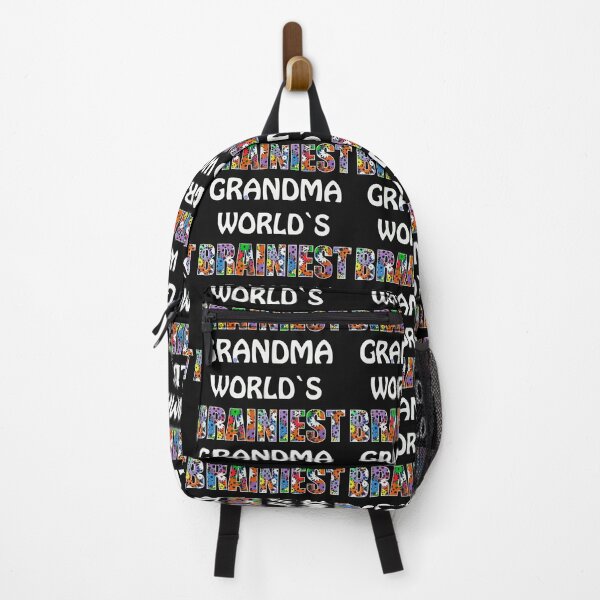 Item preview, Worlds Brainiest Grandma Smart Clever Brain Intelligent Nana Mother Granny Grandmum Gift designed and sold by TheAplus.