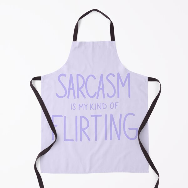 Item preview, Sarcasm Is My Kind Of Flirting Purple designed and sold by monsoonegy.