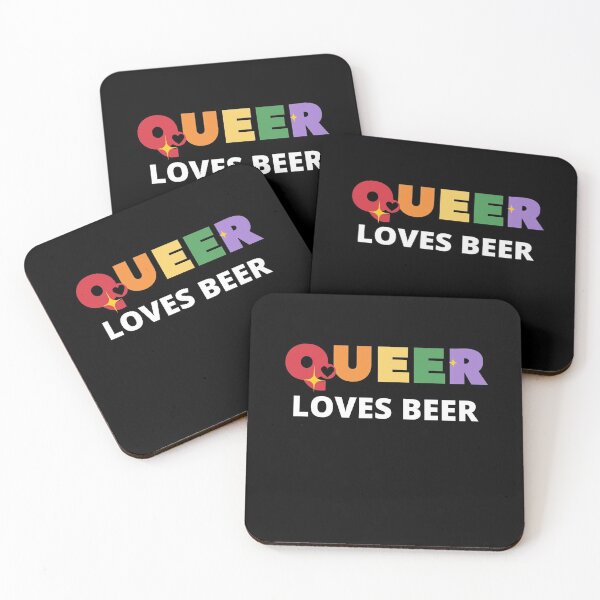 Item preview, Queer Loves Beer! designed and sold by Marcela872020.