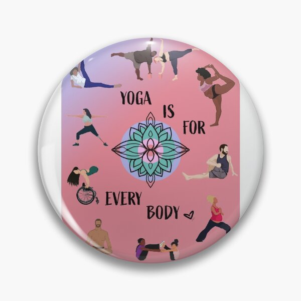 Item preview, Yoga for every body designed and sold by artistrovert.