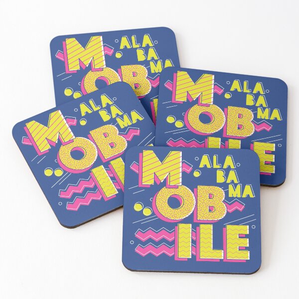 Item preview, Retro 90s Mobile, Alabama designed and sold by SLAG-Creative.