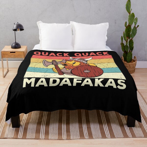 Item preview, Funny Duck Sayings Ducks Quack Quack Madafakas designed and sold by PurpleBlackde.
