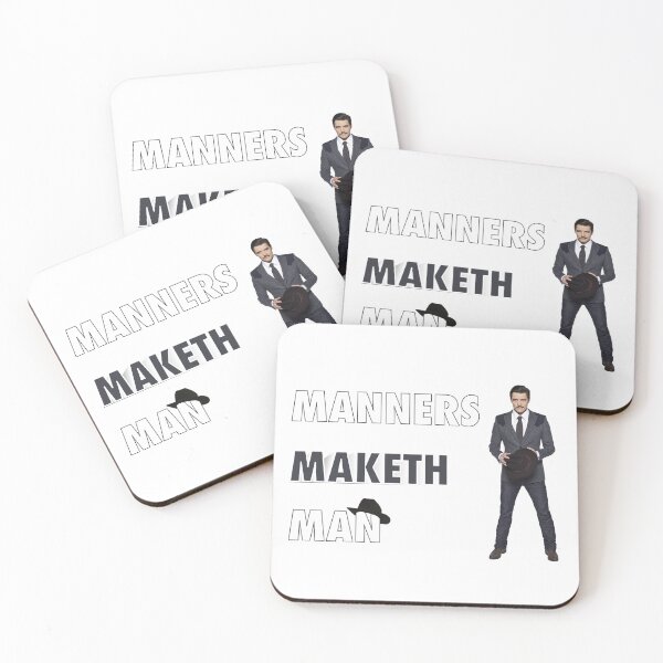 Item preview, 'Manners Maketh Man': Kingsman's Agent Whiskey amazing catchphrase designed and sold by katfb.