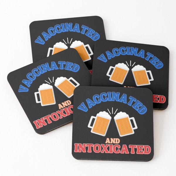 Item preview, VACCINATED AND INTOXICATED FATHER'S DAY JULY 4TH designed and sold by CeraRoss.