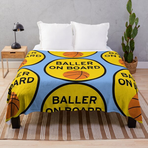 Item preview, Baller on Board Basketball Car Sports Circle designed and sold by Superior-Prints.
