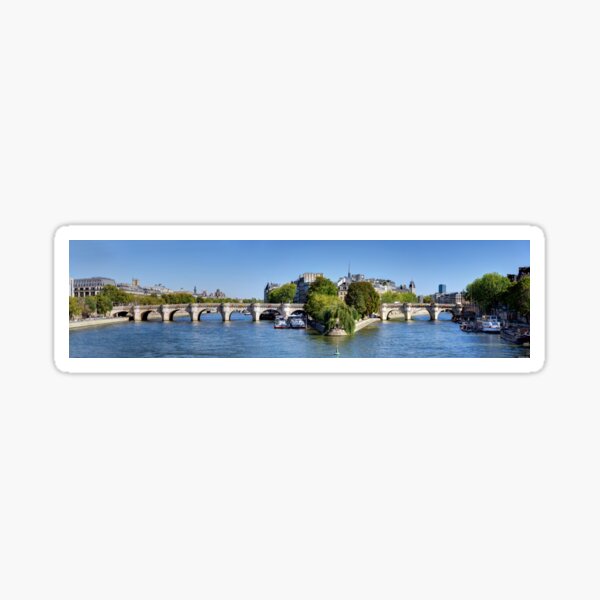 Pont Neuf Paris 03 Sticker