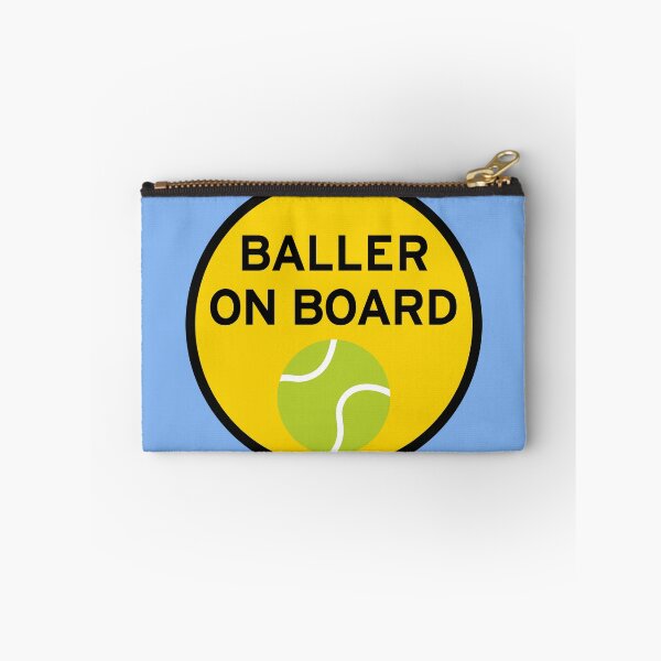 Item preview, Baller on Board Tennis Car Sports Circle designed and sold by Superior-Prints.