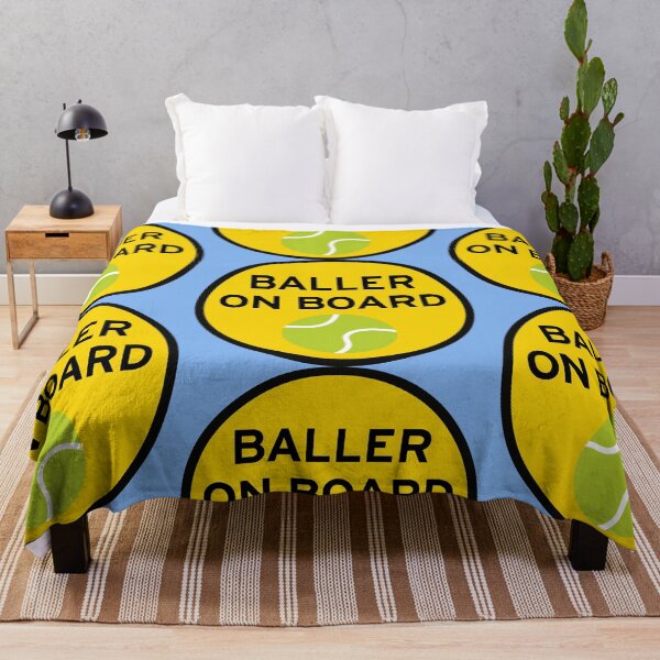 Item preview, Baller on Board Tennis Car Sports Circle designed and sold by Superior-Prints.