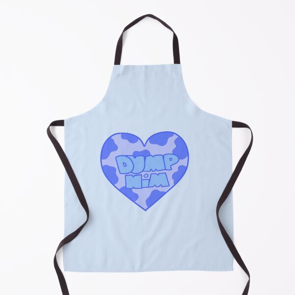 Item preview, Y2k cow print heart (blue) designed and sold by gross-girl99.