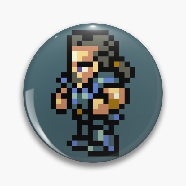 Item preview, Final Fantasy VI - Cyan Sprite designed and sold by SpriteZone.