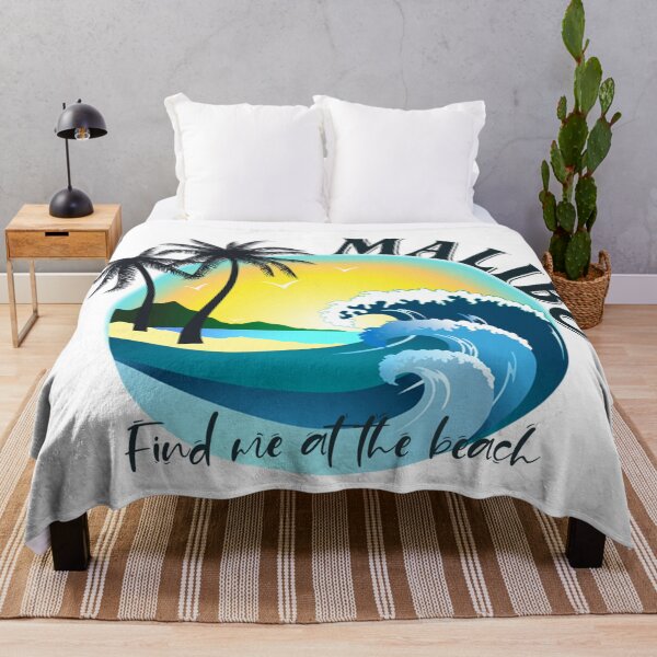 Item preview, Find me at the beach Malibu Summer 2022 designed and sold by prettyfemme.