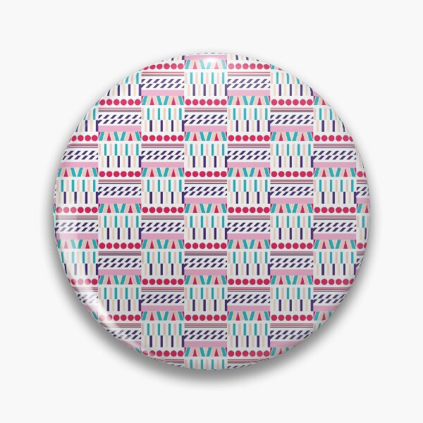 Item preview, Vibrant geometric pattern designed and sold by lulu-o-lulu.