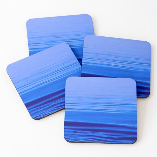 Item preview, The dead calm of the blue ocean waves designed and sold by Fortysious45.