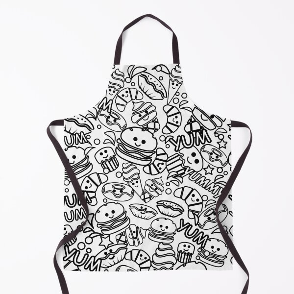 Item preview, Yummy food doodle art designed and sold by Soumita.