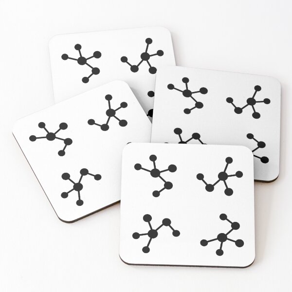 Item preview, Molecules Pattern designed and sold by Emllea.