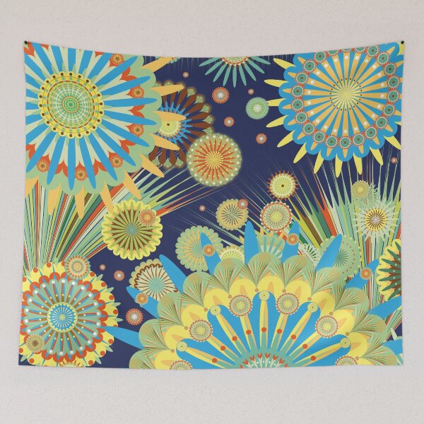 Item preview, Floral Festival in the Universe designed and sold by DanastDesign.