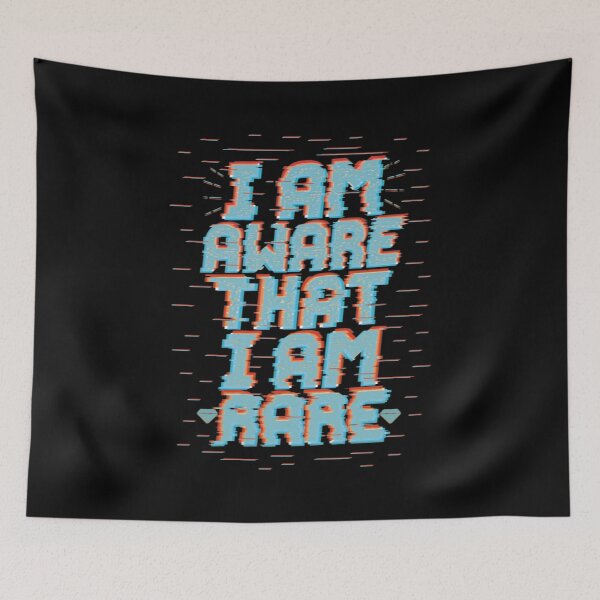 Item preview, I'm Aware That I'm Rare designed and sold by MindEscape ..