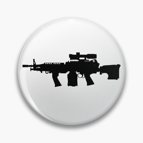 Item preview, M249 LMG light machine gun, SAW Squad Automatic Weapon USA United States Army, United States Armed Forces and United States Marine Corps fully automatic machine gun, Assault rifle  designed and sold by Marcin Adrian.