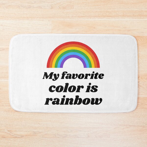 Item preview, My Favorite Color Is Rainbow designed and sold by KLINESTORE.