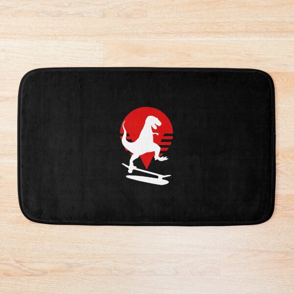 Item preview, Dinosaur skateboarding skater skating shredding logo designed and sold by Captain-Jackson.