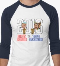 Giant Douche (Trump) VS Turd Sandwich (Clinton) 2016 (SOUTH PARK) Men's Baseball ¾ T-Shirt