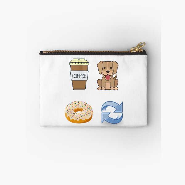 Item preview, COFFEE DOG DONUT REPEAT designed and sold by theblackstar55.