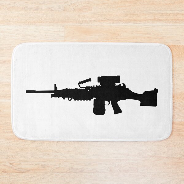 Item preview, M249 LMG light machine gun, SAW Squad Automatic Weapon USA United States Army, United States Armed Forces and United States Marine Corps fully automatic machine gun, Assault rifle  designed and sold by Marcin Adrian.