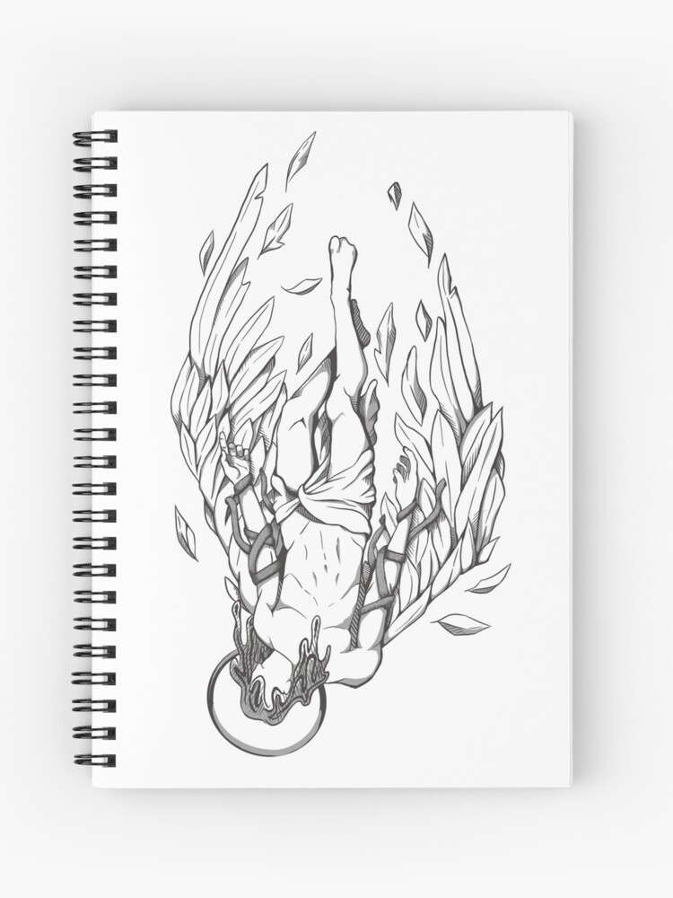 Design representing the fall of Icarus Art Board Print for Sale by  TitoStyle