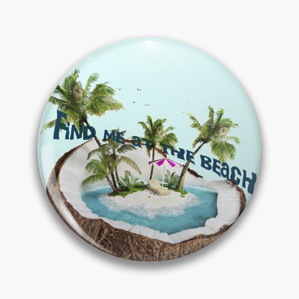 Item preview, Find Me At The Beach, summer motivational designed and sold by prettyfemme.