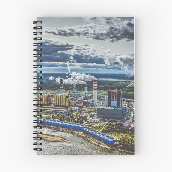 Item preview, Power station under moody cloudy sky designed and sold by Lukasz Szczepanski.