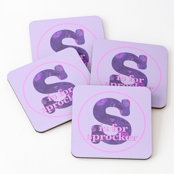 Item preview, Purple letter ‘S is for Sprocker’ dog breed monogram light designed and sold by AMSonArt.
