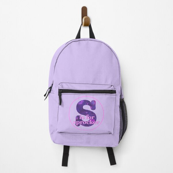 Item preview, Purple letter ‘S is for Sprocker’ dog breed monogram light designed and sold by AMSonArt.