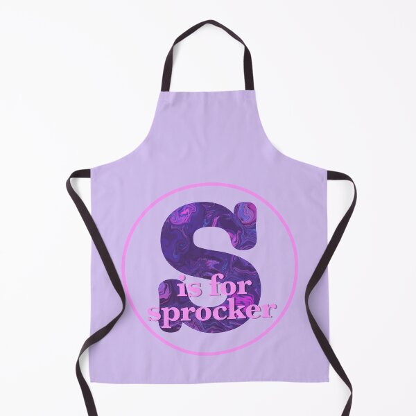 Item preview, Purple letter ‘S is for Sprocker’ dog breed monogram light designed and sold by AMSonArt.