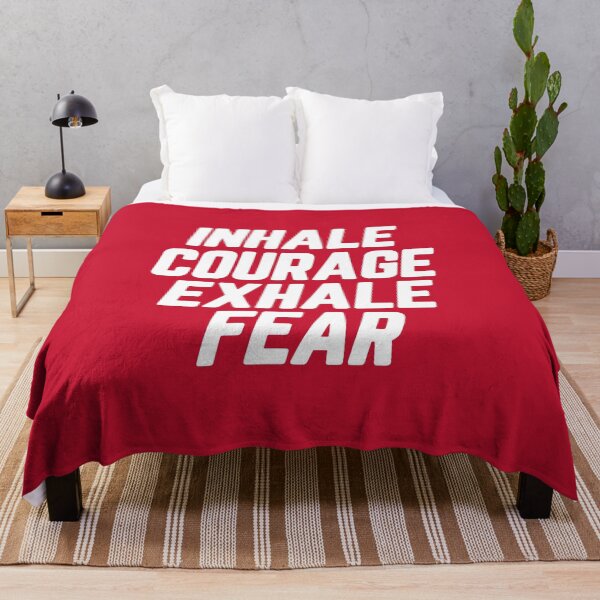 Item preview, Inhale Courage Exhale Fear #2 designed and sold by SalahBlt.