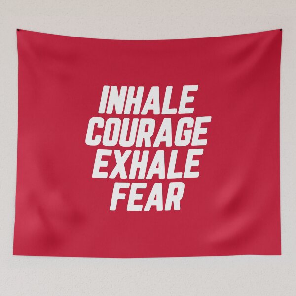 Item preview, Inhale Courage Exhale Fear #2 designed and sold by SalahBlt.